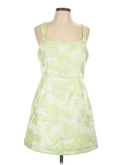 Pre-owned Lulus Cocktail Dress In Green