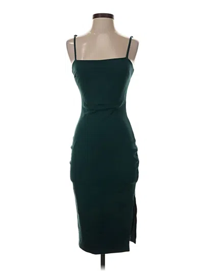 Pre-owned Lulus Cocktail Dress In Green