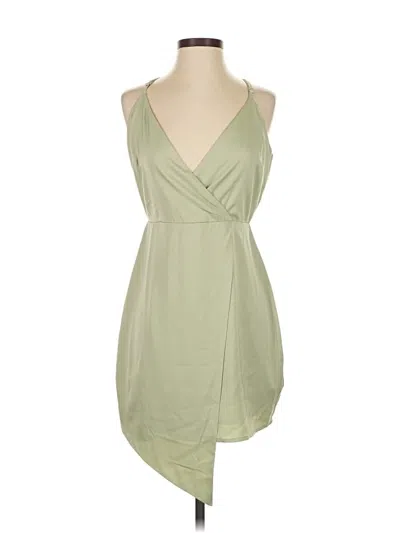 Pre-owned Lulus Cocktail Dress In Green