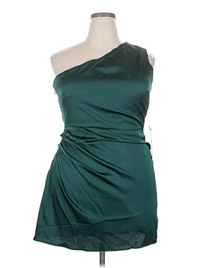 Pre-owned Lulus Cocktail Dress In Green