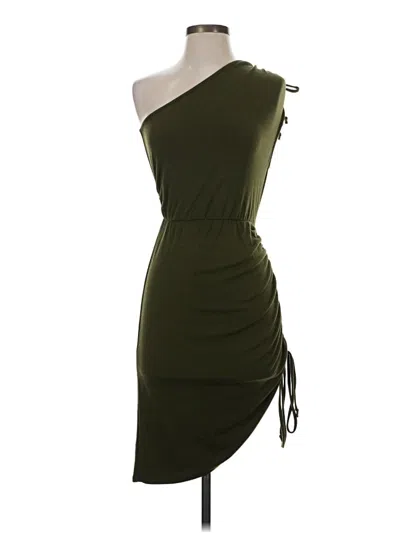 Pre-owned Lulus Cocktail Dress In Green