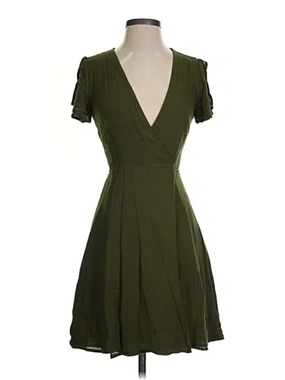 Pre-owned Lulus Cocktail Dress In Green