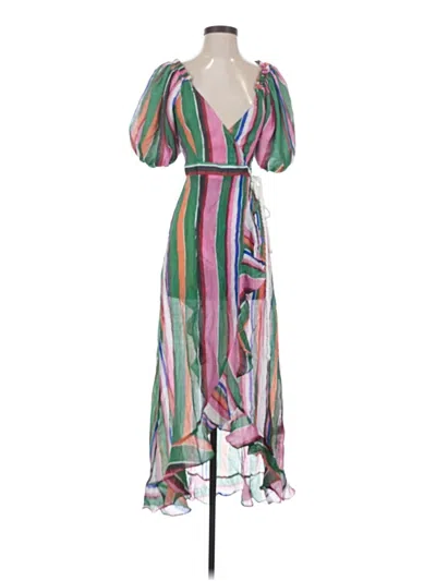 Pre-owned Lulus Cocktail Dress In Green