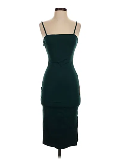 Pre-owned Lulus Cocktail Dress In Green