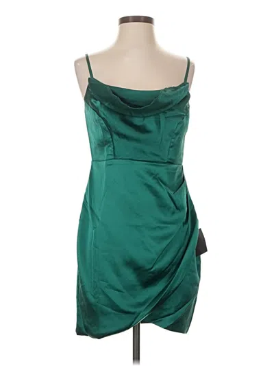 Pre-owned Lulus Cocktail Dress In Green