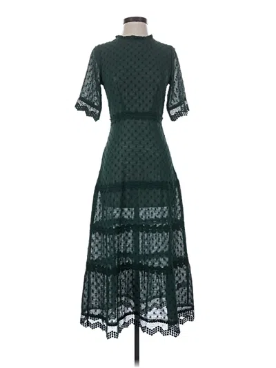 Pre-owned Lulus Cocktail Dress In Green