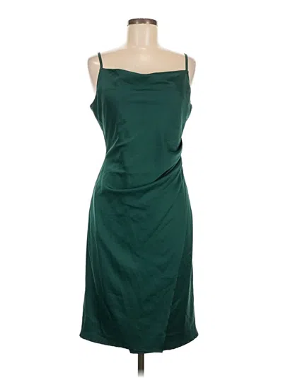 Pre-owned Lulus Cocktail Dress In Green