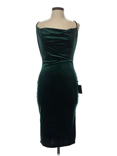 Pre-owned Lulus Cocktail Dress In Green