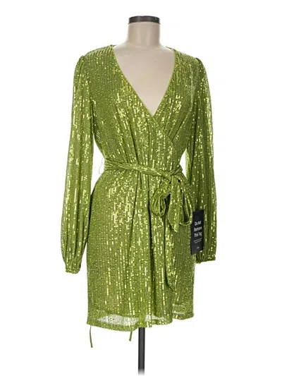 Pre-owned Lulus Cocktail Dress In Green