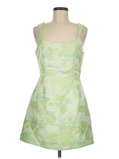 Pre-owned Lulus Cocktail Dress In Green