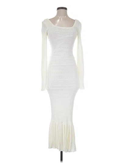 Pre-owned Lulus Cocktail Dress In Ivory