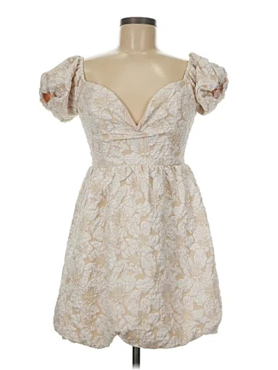 Lulus Cocktail Dress In Ivory