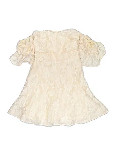 Pre-owned Lulus Cocktail Dress In Ivory