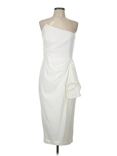 Pre-owned Lulus Cocktail Dress In Ivory