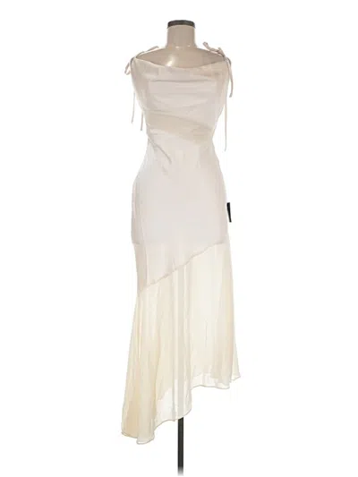 Pre-owned Lulus Cocktail Dress In Ivory