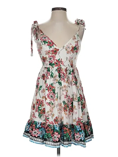Pre-owned Lulus Cocktail Dress In Ivory