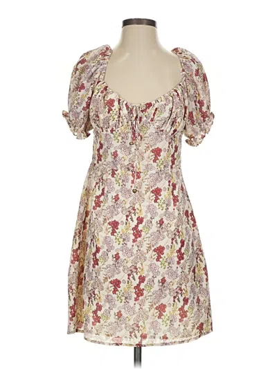 Pre-owned Lulus Cocktail Dress In Ivory