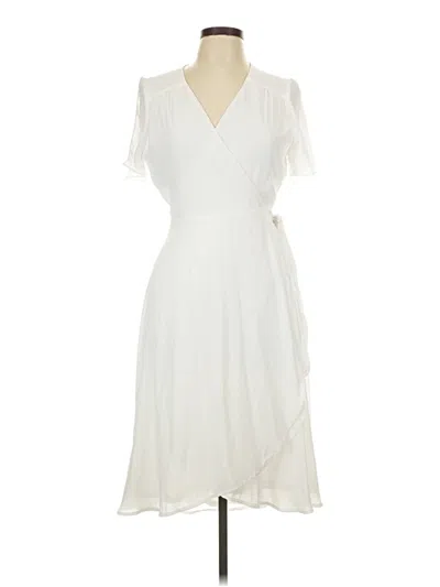 Pre-owned Lulus Cocktail Dress In Ivory