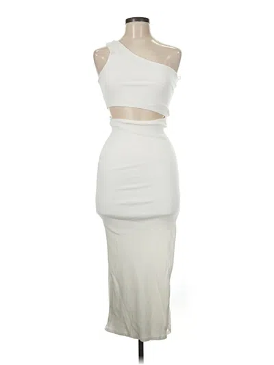 Pre-owned Lulus Cocktail Dress In Ivory