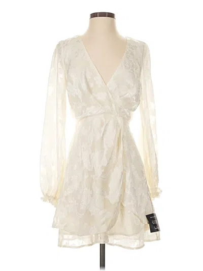Pre-owned Lulus Cocktail Dress In Ivory