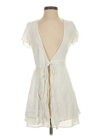 Pre-owned Lulus Cocktail Dress In Ivory