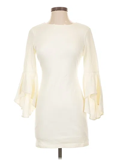 Pre-owned Lulus Cocktail Dress In Ivory