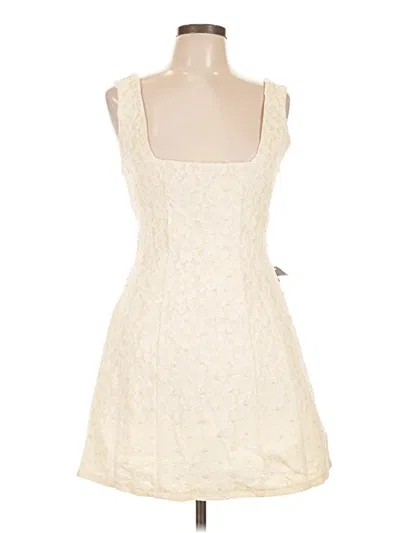 Pre-owned Lulus Cocktail Dress In Ivory