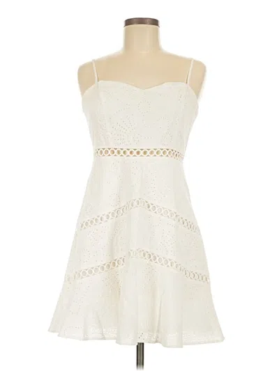Pre-owned Lulus Cocktail Dress In Ivory