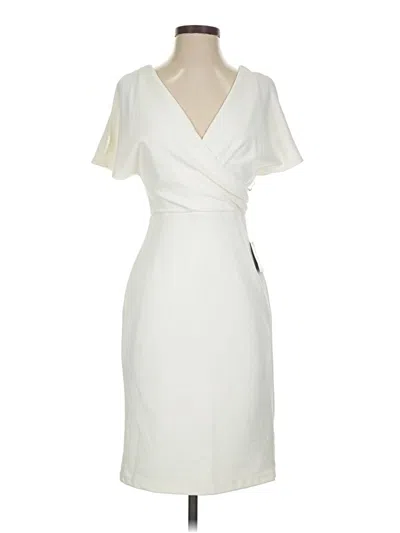 Pre-owned Lulus Cocktail Dress In Ivory