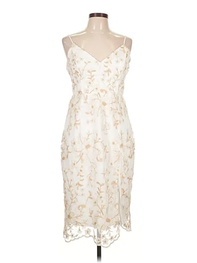 Pre-owned Lulus Cocktail Dress In Ivory