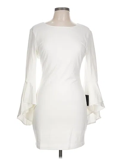 Pre-owned Lulus Cocktail Dress In Ivory