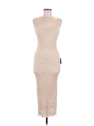 Lulus Cocktail Dress In Neutral