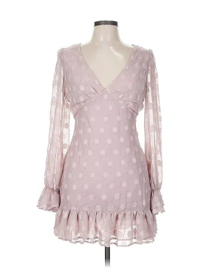 Pre-owned Lulus Cocktail Dress In Pink