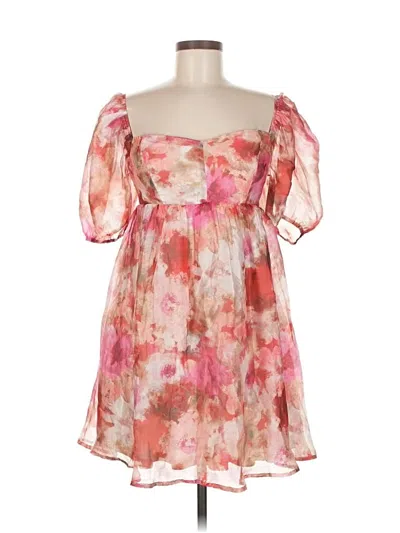 Lulus Cocktail Dress In Pink