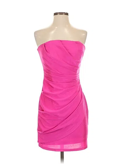 Pre-owned Lulus Cocktail Dress In Pink