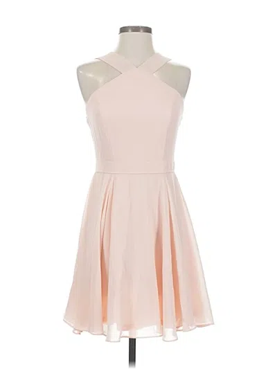 Pre-owned Lulus Cocktail Dress In Pink