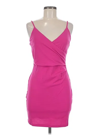 Pre-owned Lulus Cocktail Dress In Pink