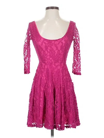 Pre-owned Lulus Cocktail Dress In Pink