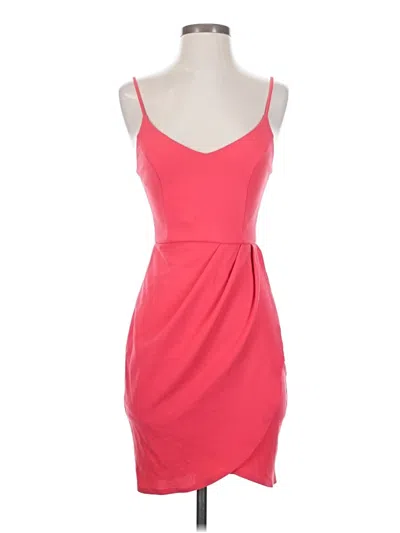 Pre-owned Lulus Cocktail Dress In Pink