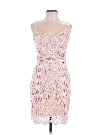 Pre-owned Lulus Cocktail Dress In Pink