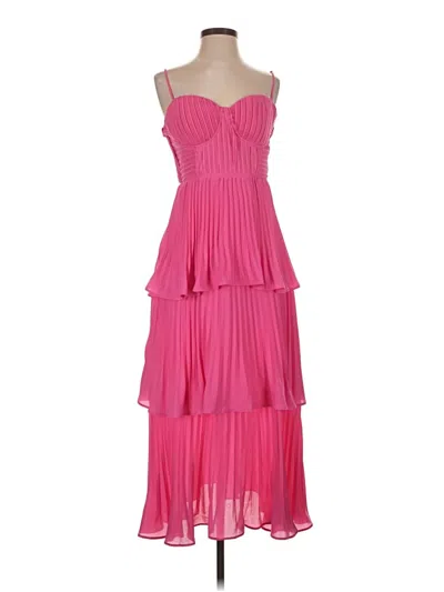 Pre-owned Lulus Cocktail Dress In Pink