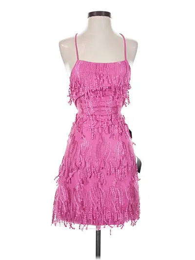 Pre-owned Lulus Cocktail Dress In Pink