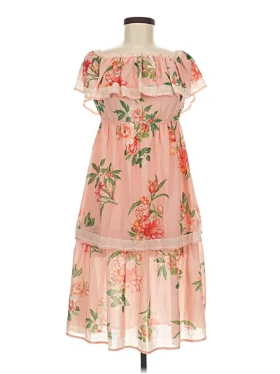 Pre-owned Lulus Cocktail Dress In Pink