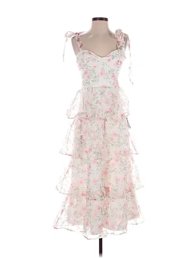 Pre-owned Lulus Cocktail Dress In Pink