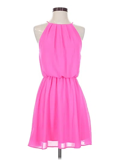 Pre-owned Lulus Cocktail Dress In Pink