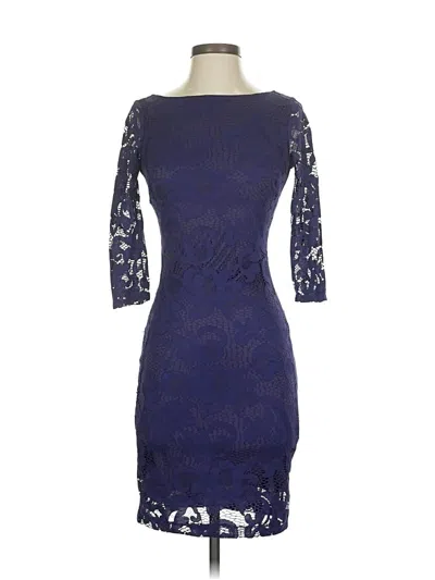 Pre-owned Lulus Cocktail Dress In Purple