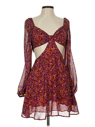 Pre-owned Lulus Cocktail Dress In Purple
