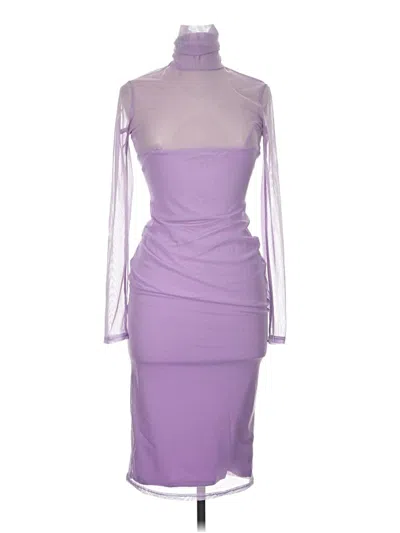 Pre-owned Lulus Cocktail Dress In Purple