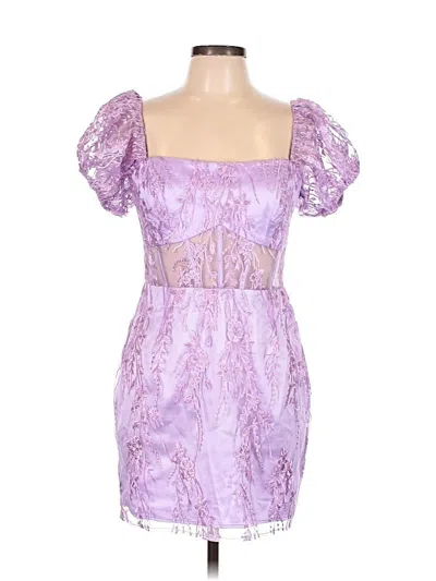 Lulus Cocktail Dress In Purple