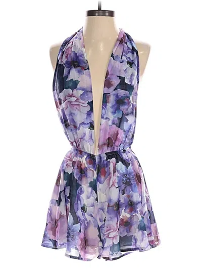 Pre-owned Lulus Cocktail Dress In Purple